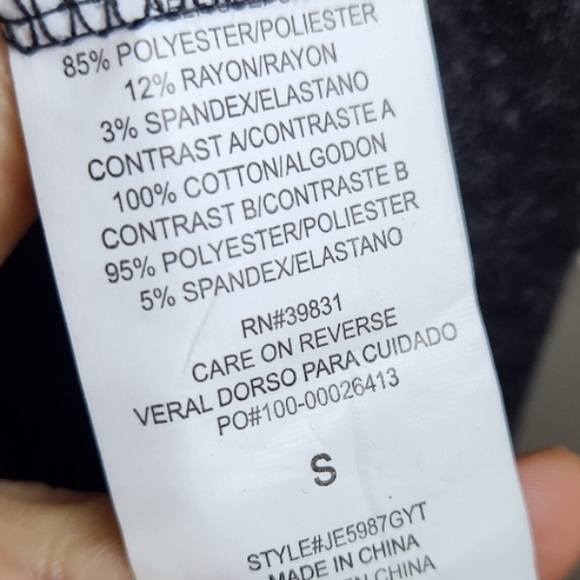 SPRING & MERCER Black White Striped Tie Waist Top Sz Small - Picture 8 of 8